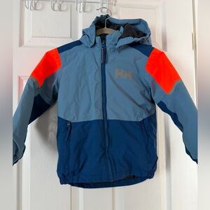 Helly Hansen Blue Jacket with Orange Details